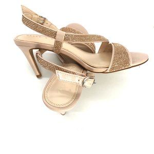 Kelly & Katie Prelia Light Pink  with Rhinestones Sandals - Sz 8